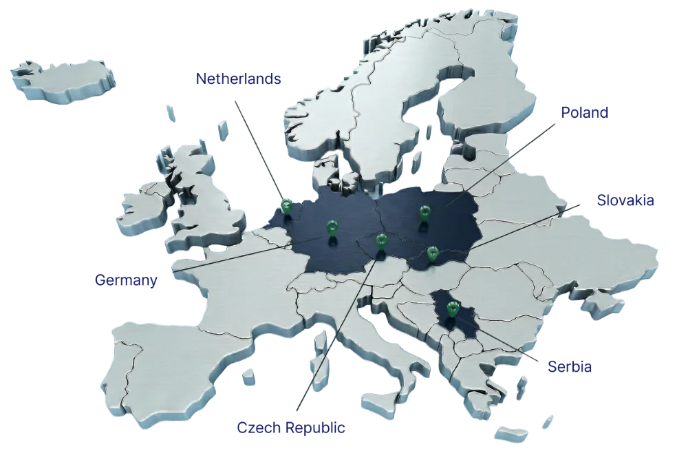 Fortis group presence map